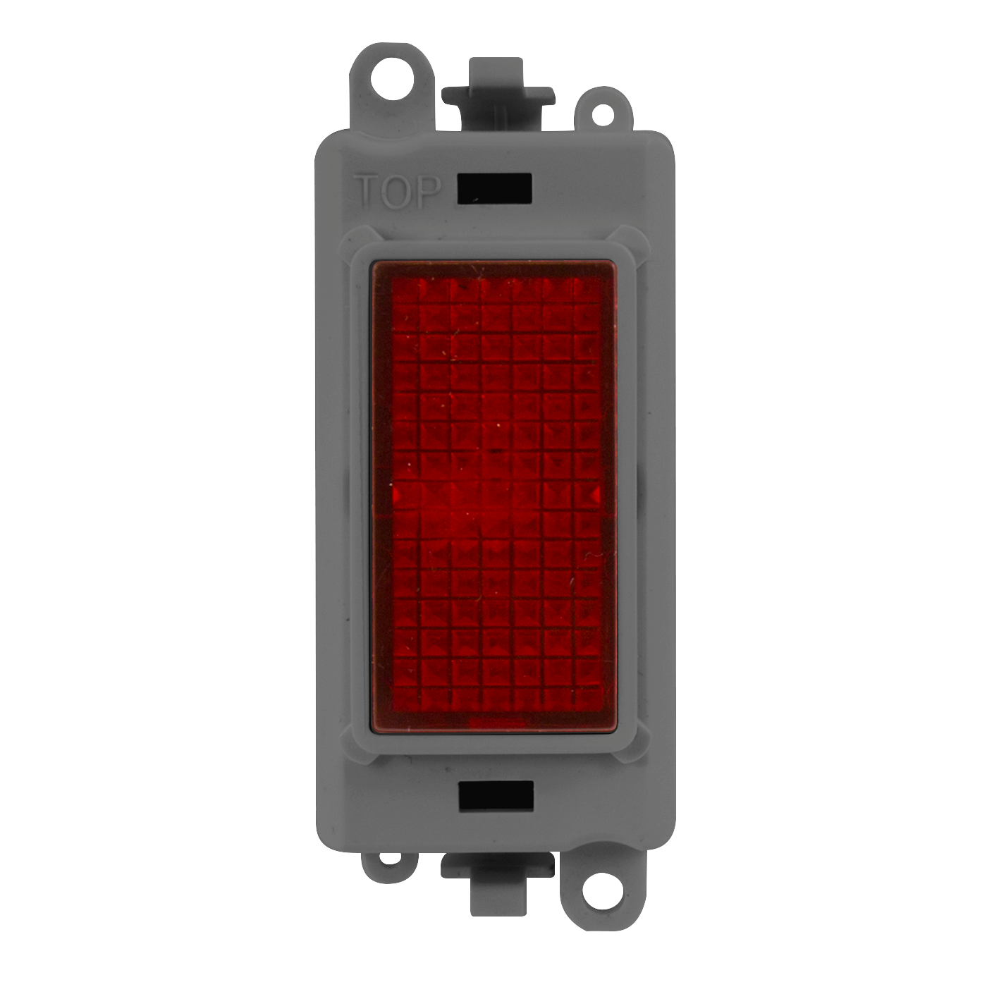 Click Grid Pro 240V Red Indicator Grey Insert Module GM2080GY