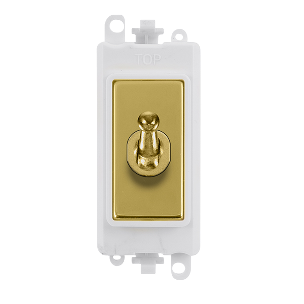 Click Gird Pro 20AX 2 Way Toggle White Insert Switch Module GM209002PWxx