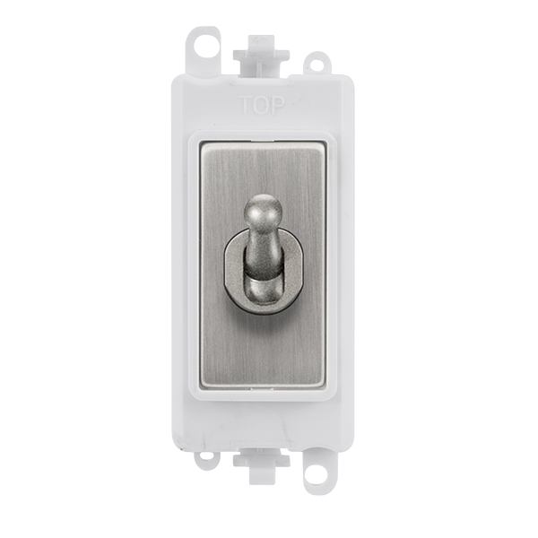 Click Gird Pro 20AX 2 Way Toggle White Insert Switch Module GM209002PWxx