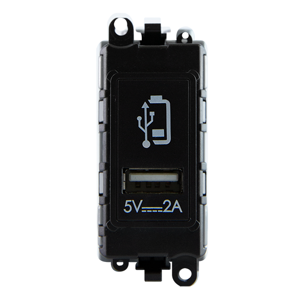 Click Grid Pro 2.4A Type A USB Charging Module GM2515xx