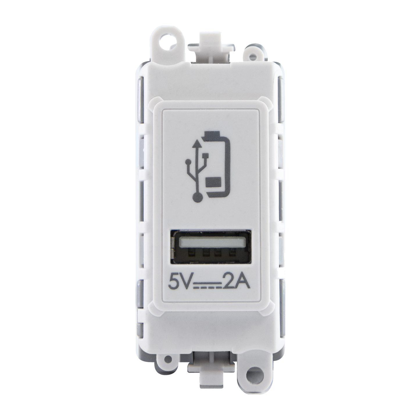 Click Grid Pro 2.4A Type A USB Charging Module GM2515xx