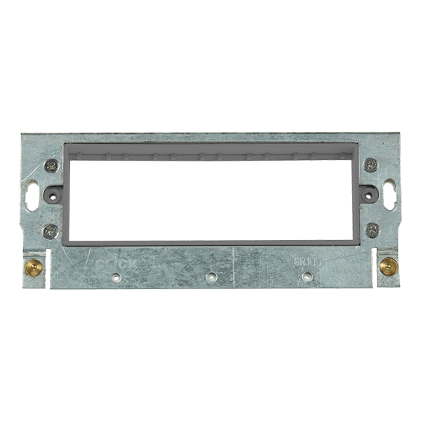 Click MiniGrid 6 Module Yoke Grey Insert GR100GY
