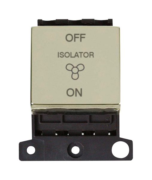 Click MiniGrid 10A 3 Pole Fan Isolation Switch (Twin Width) MD020