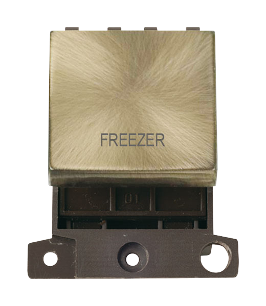Click MiniGrid 20A DP FREEZER Switch Module (Twin Width) MD022xx-FZ