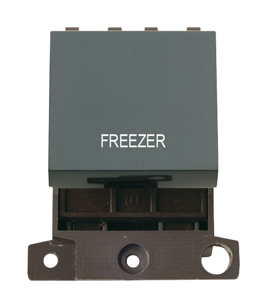 Click MiniGrid 20A DP FREEZER Switch Module (Twin Width) MD022xx-FZ