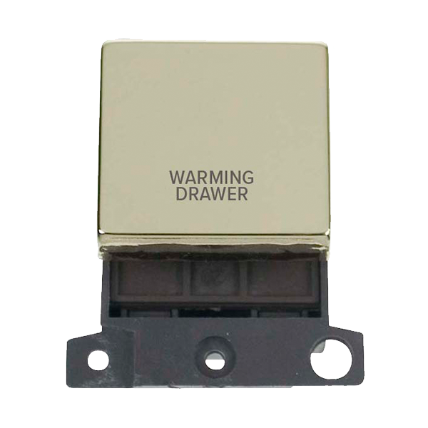 Click MiniGrid 20A DP WARMING DRAWER Switch Module (Twin Width) MD022xx-WDR