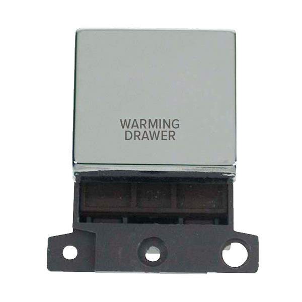 Click MiniGrid 20A DP WARMING DRAWER Switch Module (Twin Width) MD022xx-WDR