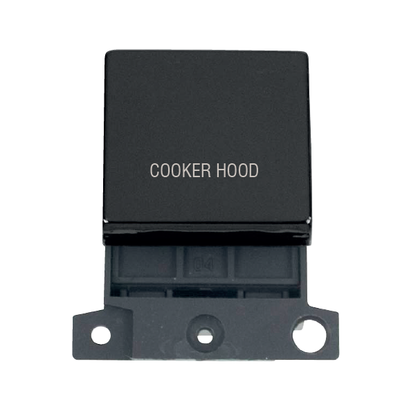 Click MiniGrid 20A DP COOKER HOOD Switch Module (Twin Width) MD022xx-CH
