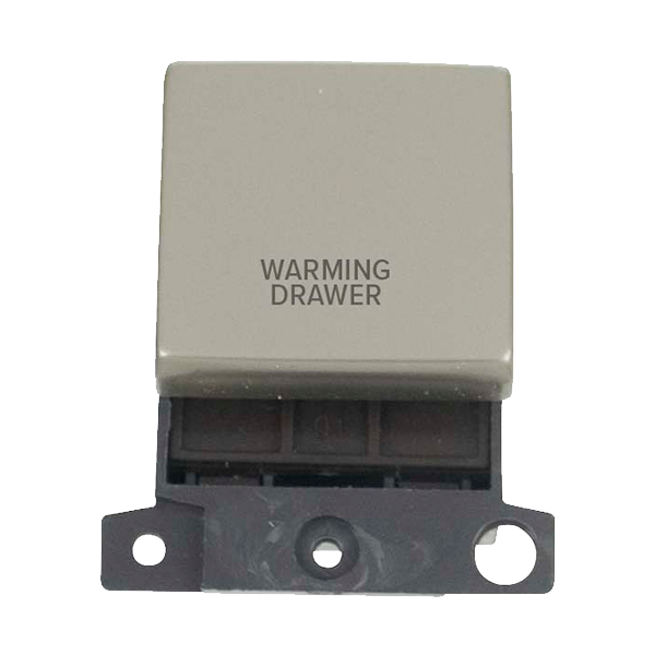 Click MiniGrid 20A DP WARMING DRAWER Switch Module (Twin Width) MD022xx-WDR