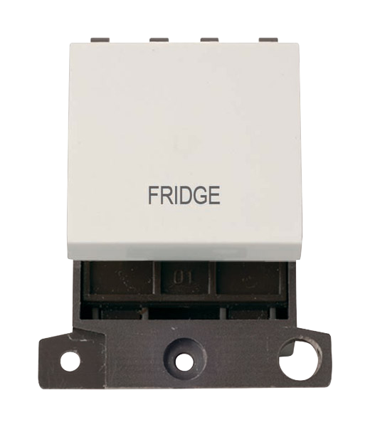 Click MiniGrid 20A DP FRIDGE Switch Module (Twin Width) MD022xx-FD