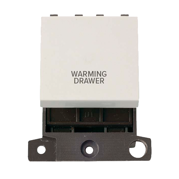 Click MiniGrid 20A DP WARMING DRAWER Switch Module (Twin Width) MD022xx-WDR