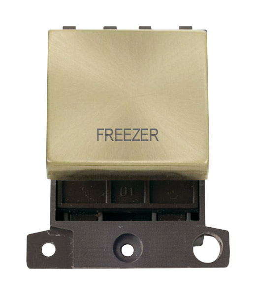 Click MiniGrid 20A DP FREEZER Switch Module (Twin Width) MD022xx-FZ
