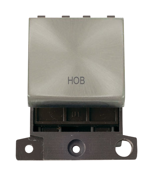 Click MiniGrid 20A DP HOB Switch Module (Twin Width) MD022xx-HB