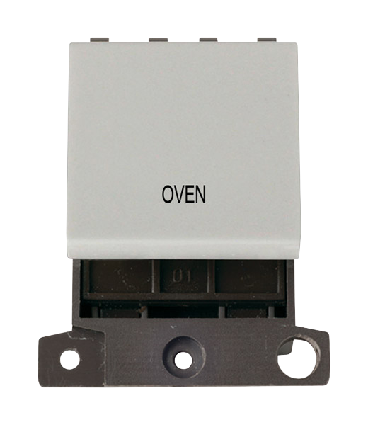 Click MiniGrid 20A DP OVEN Switch Module (Twin Width) MD022xx-OV