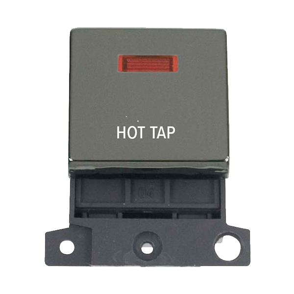 Click MiniGrid 20A DP HOT TAP Switch Module with Neon (Twin Width) MD023xx-HT
