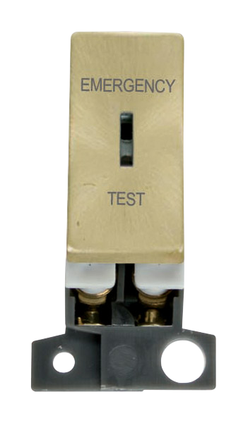 Click MiniGrid 13A Resistive DP EMERGENCY TEST Keyswitch MD029