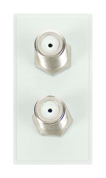 Click New Media Twin Female Satellite Module MM406xx