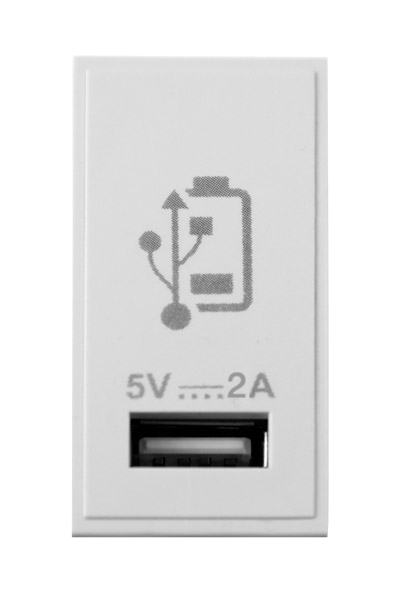 Click New Media 2A USB Type A Charging Module MM515xx