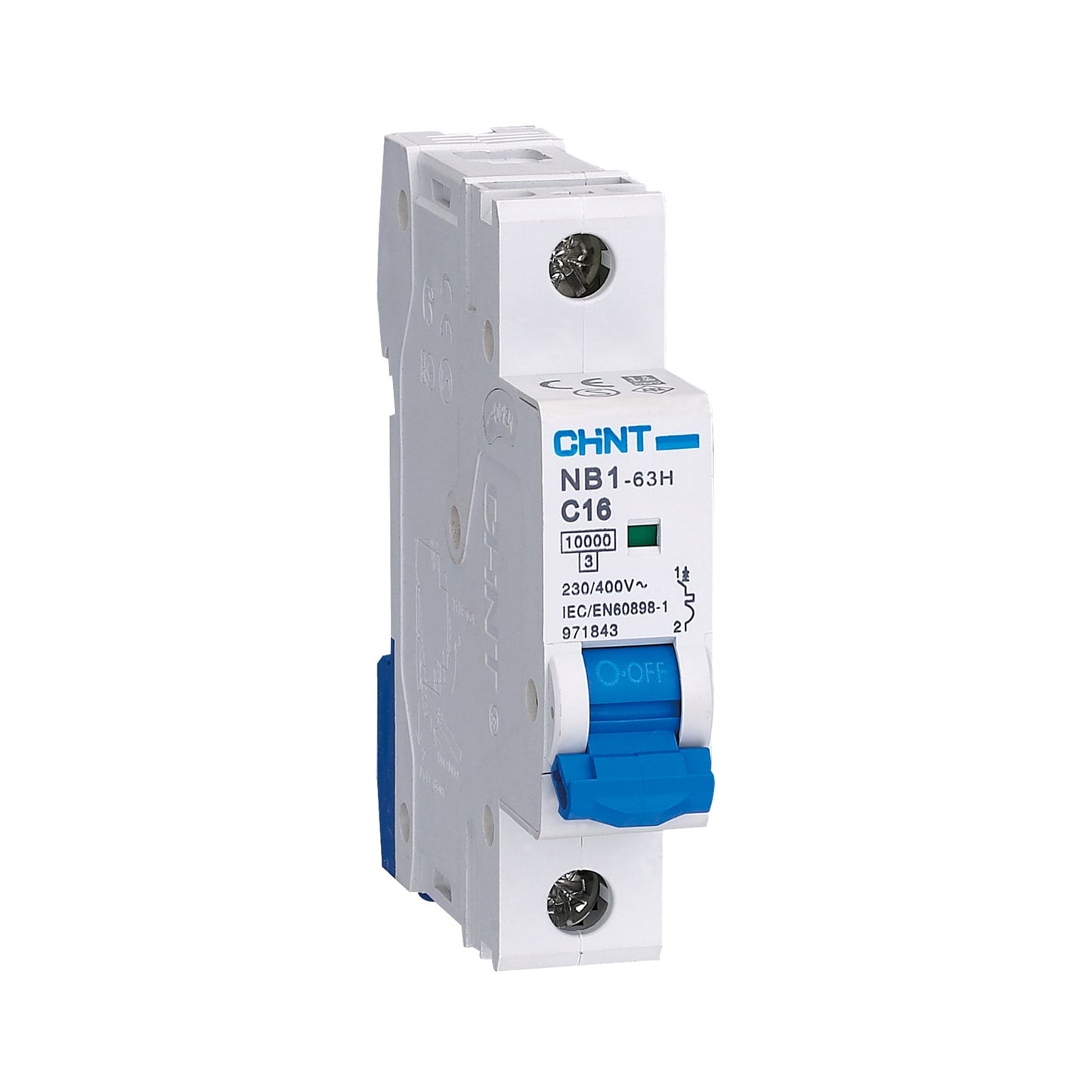 Chint 16A Solar DC250V 1 Pole C Curve MCB NB1-63DC-1P-C16