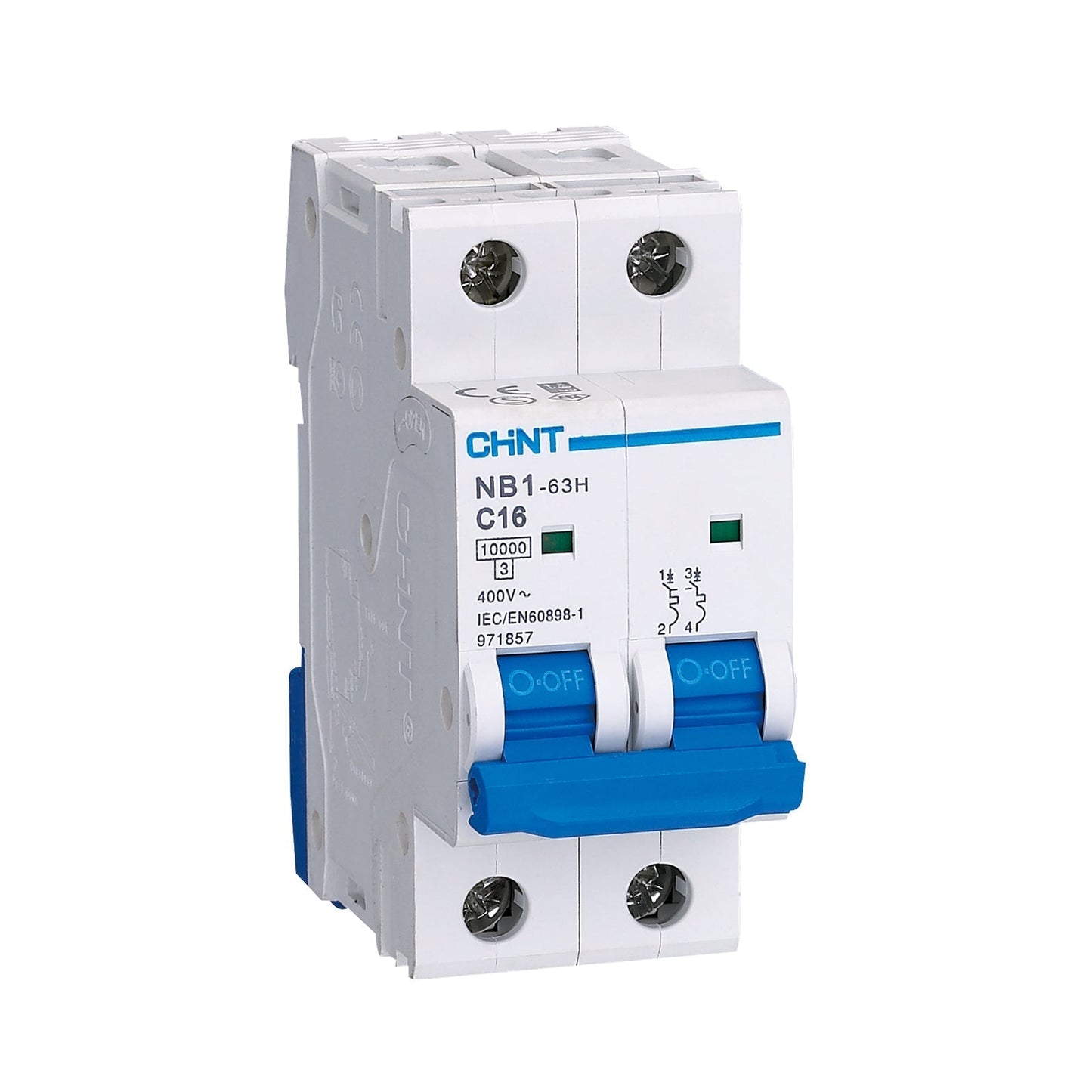 Chint 40A Solar DC500V 2 Pole C Curve MCB NB1-63DC-2P-C40