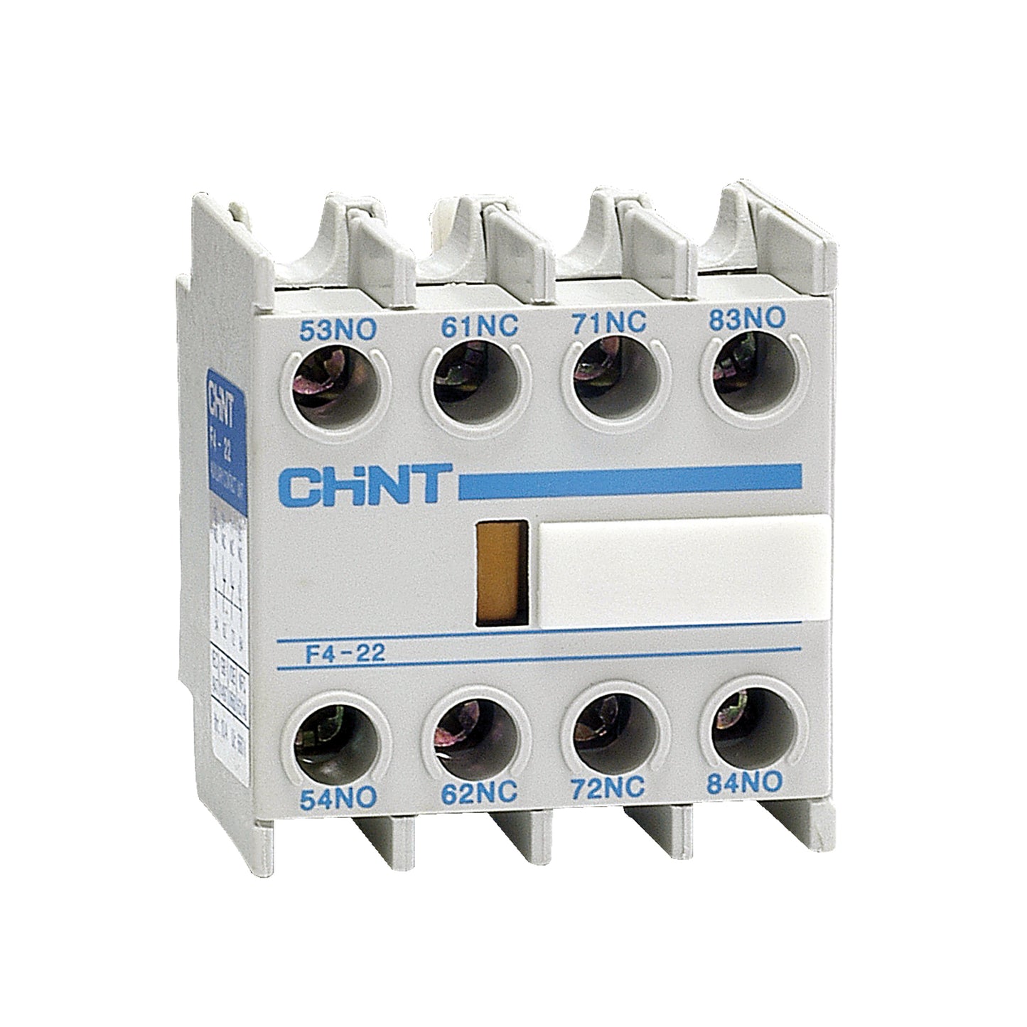 Chint Head Mount 2 x N/O & 2 x N/C Contacts Auxiliaries NC1-F422