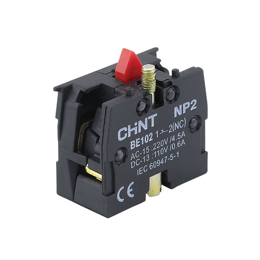 Chint NP2 Series N/C Contact Block NP2-BE102