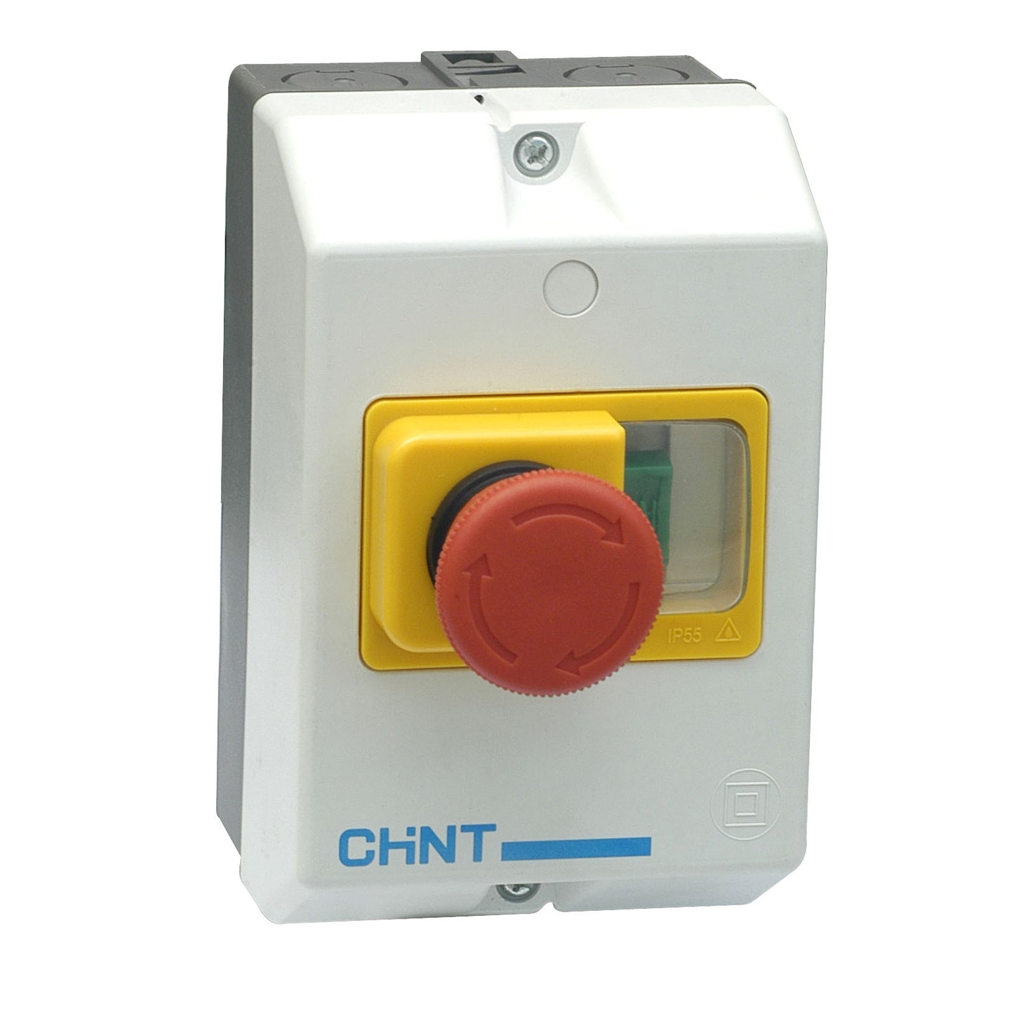 Chint IP55 Enclosure with Emergency Stop Button for Manual Motor Starters NS2-25-MC01