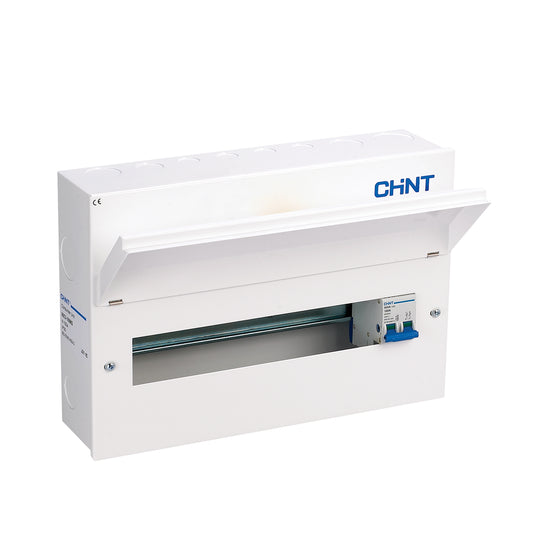 Chint 16 Way (14 Free) Metal Consumer Unit with 100A Mains Switch NX3-16MS