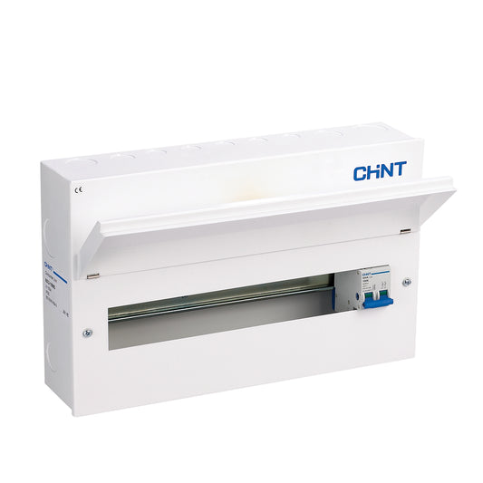 Chint 18 Way (16 Free) Metal Consumer Unit with 100A Mains Switch NX3-18MS