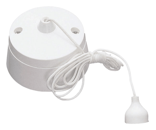 Click Essentials 10AX 2 Way Ceiling Pull Cord Switch PRC009