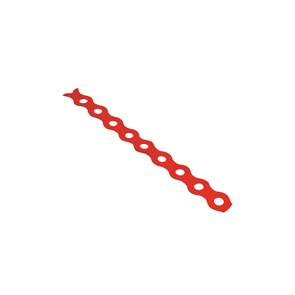 Unicrimp Q-Fire 12mm x 10M All-Round Banding Red QARB12R