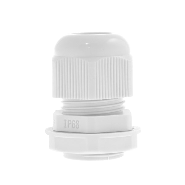 Unicrimp Q-Crimp 16mm Nylon Glands White 10 Pack QCGM16WHT