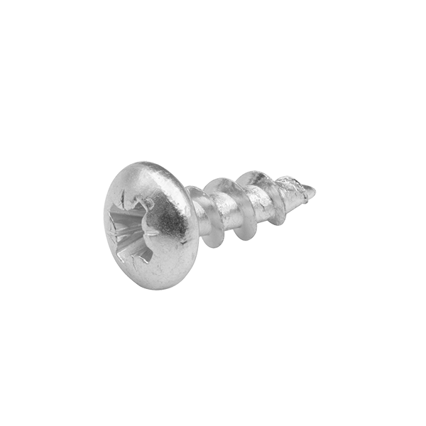 Unicrimp Q-Crimp 8 x 0.5" Pozi Panhead Self-Tapping BZP Screws QPPST8-50