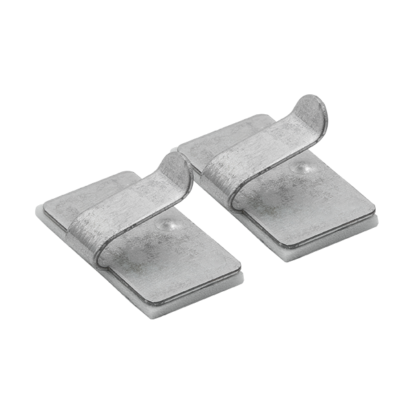 Unicrimp Q-Crimp 19.4 x 10 x 15mm Self Adhesive Clips QSAC15