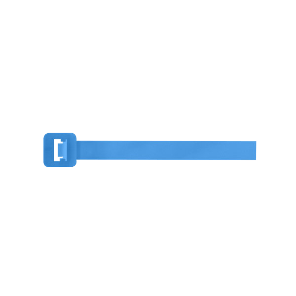 Unicrimp Q-Crimp 100mm x 2.5mm Cable Ties Blue QTBL100M