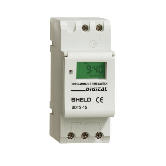 Chint 7 Day 24 Hour Din Rail Digital Timer SDTS-15