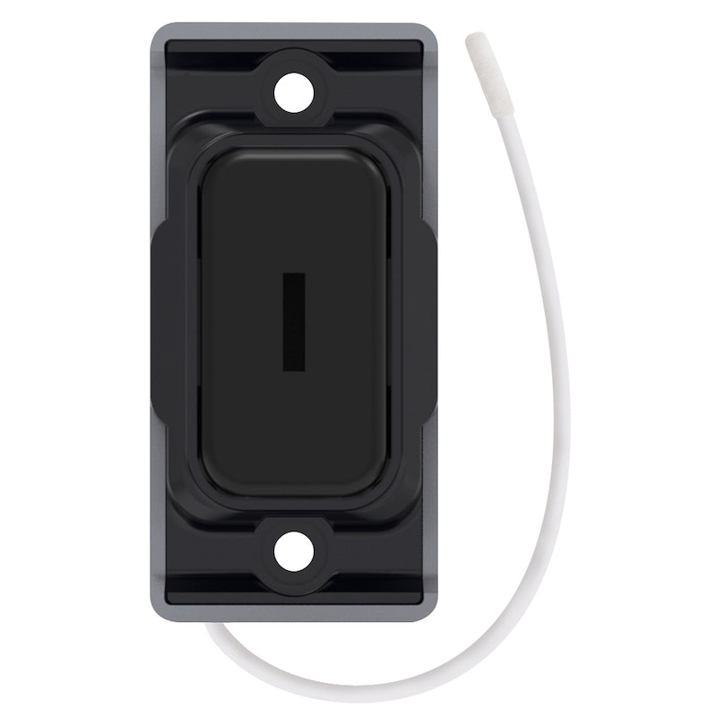 Selectric GRID360 Kinetic Push On/Off Emergency Key Switch Matt Black with Black Insert SGRID360-510