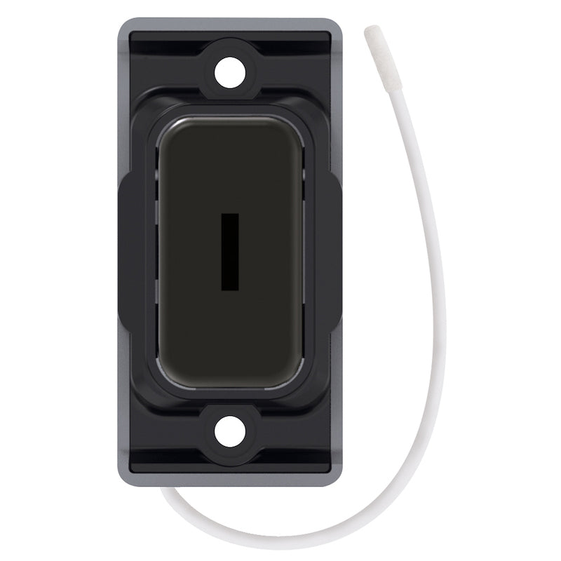 Selectric GRID360 Kinetic Push On/Off Emergency Key Switch Dark Bronze with Black Insert SGRID360-512