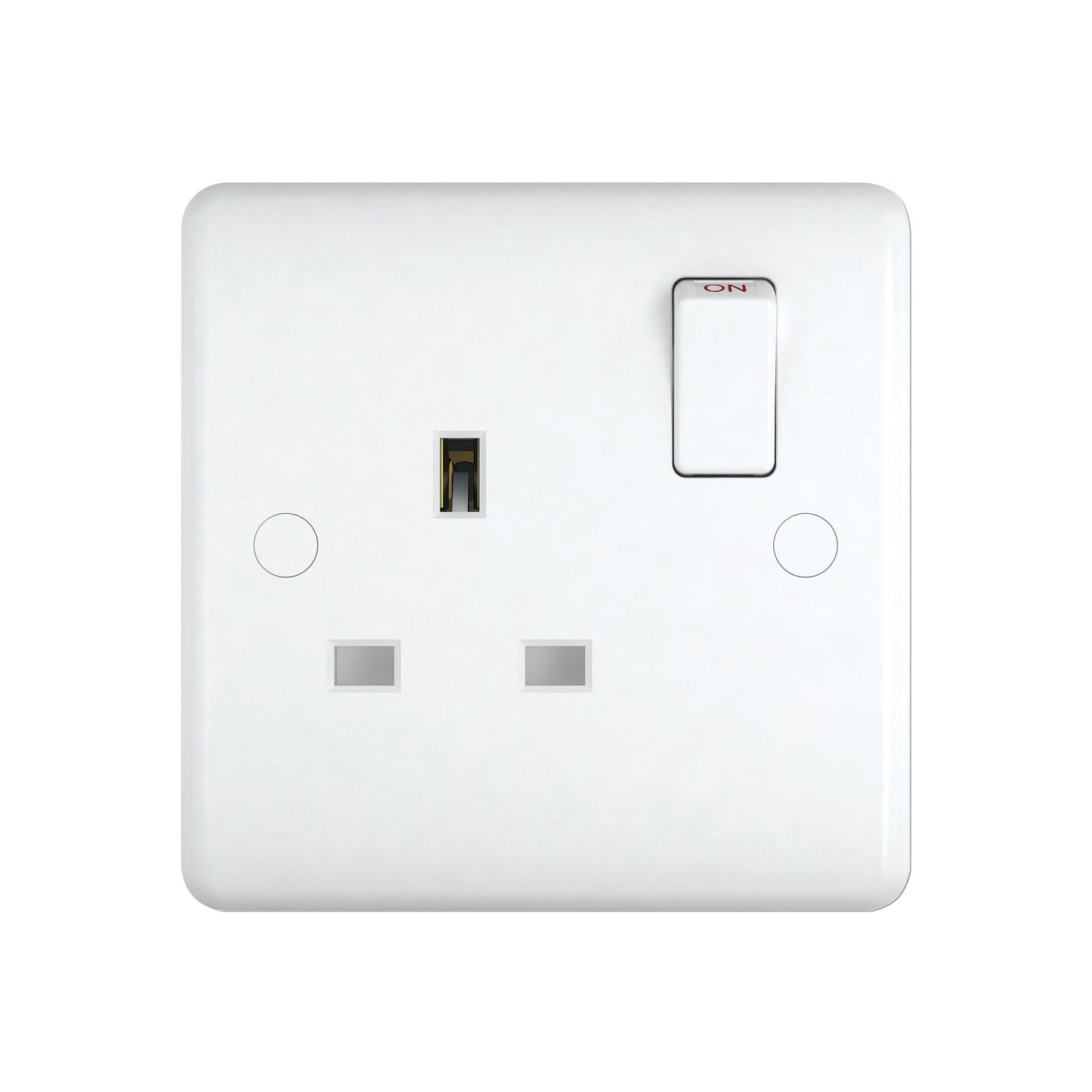 Chint Studio Range 13A 1 Gang Switched Socket Double Pole ST2012