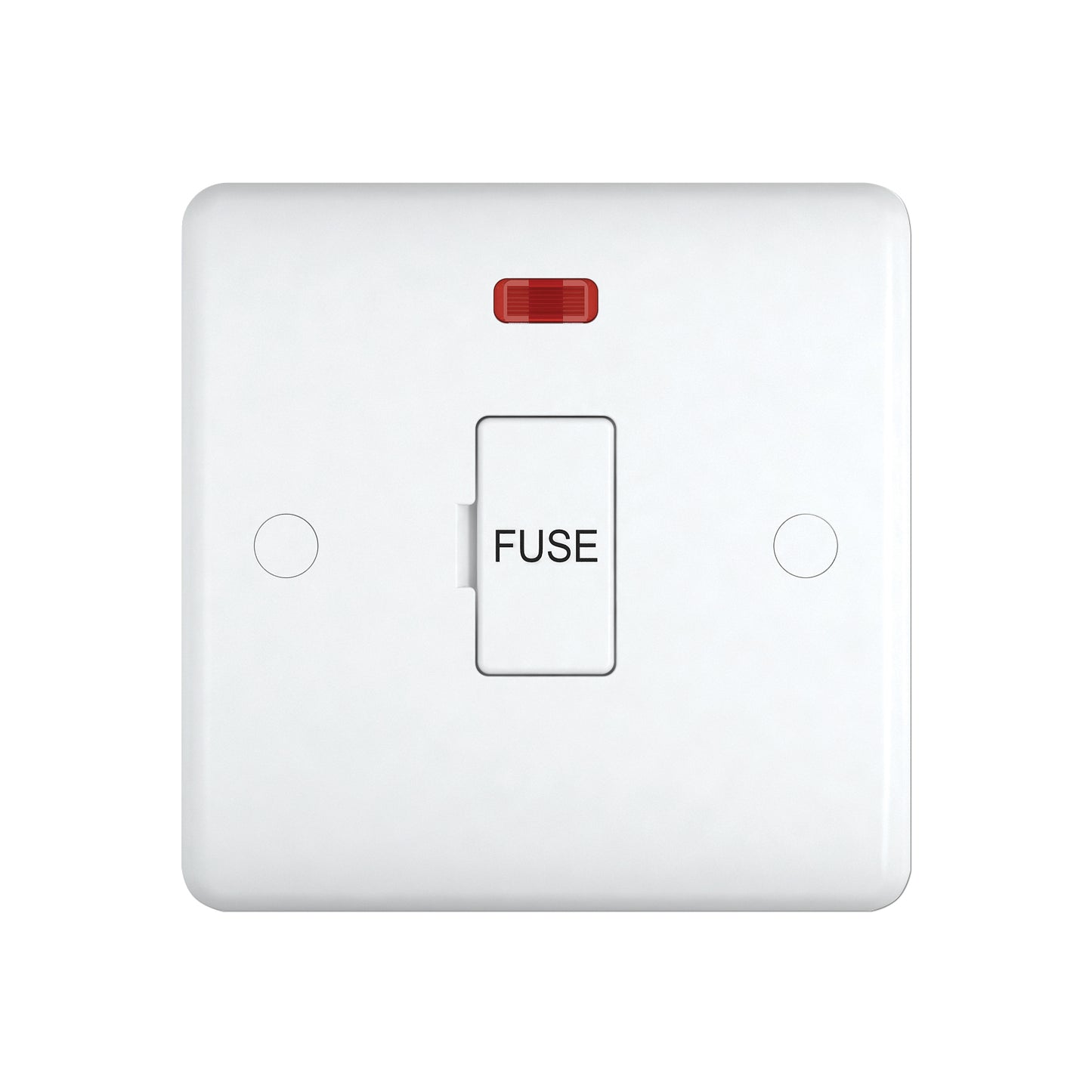 Chint Studio Range 13A Unswitched Fuse Connection Unit with Neon ST2131