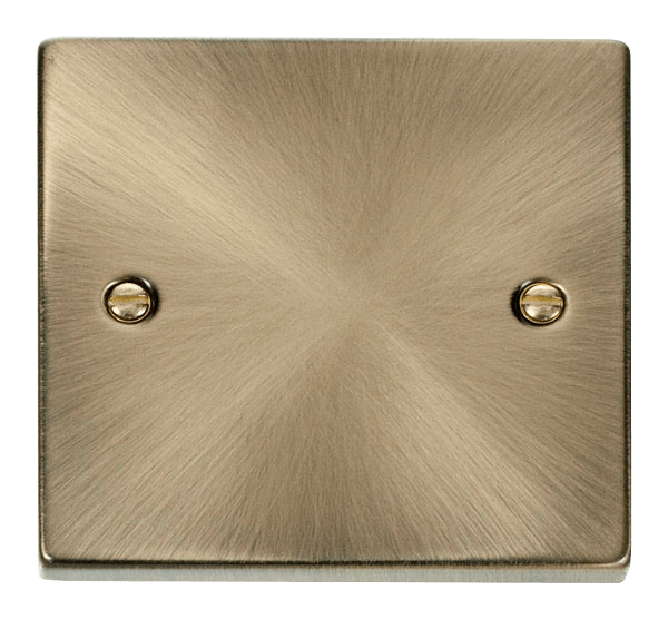 Click Deco 1 Gang Blank Plate VPxx060