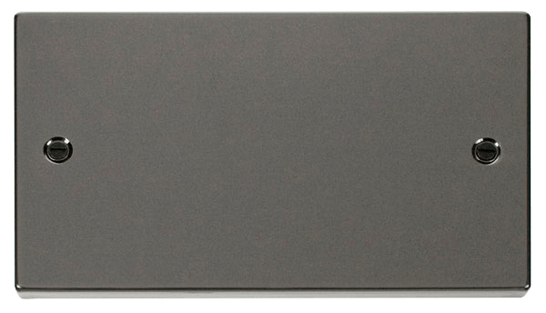 Click Deco 2 Gang Blank Plate VPxx061