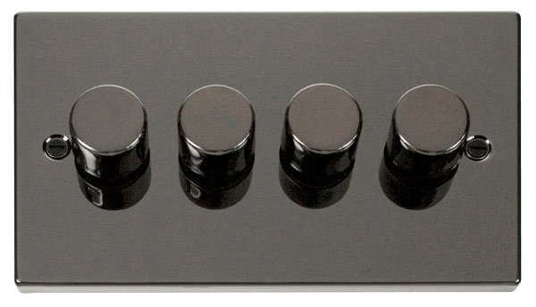 Click Deco 4 Gang 2 Way 100W LED Dimmer Switch VPxx164