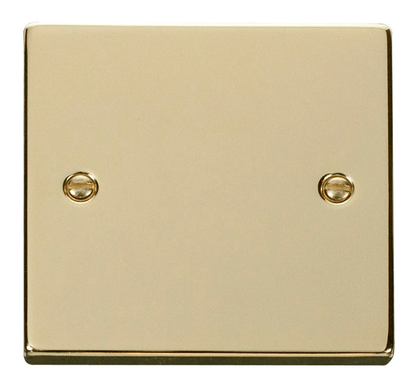 Click Deco 1 Gang Blank Plate VPxx060