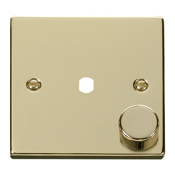 Click Deco 1 Gang Unfurnished Dimmer Plate & Knob VPxx140PL
