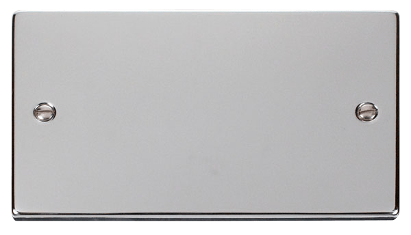 Click Deco 2 Gang Blank Plate VPxx061