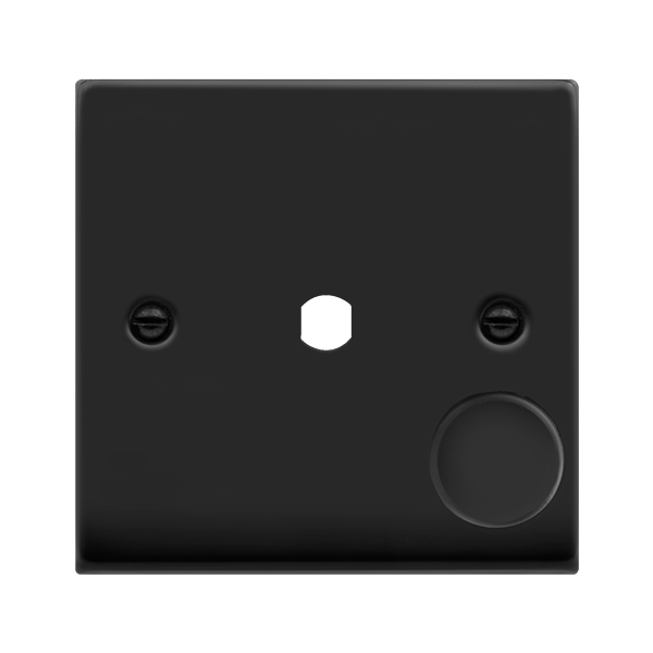Click Deco 1 Gang Unfurnished Dimmer Plate & Knob VPxx140PL
