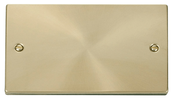 Click Deco 2 Gang Blank Plate VPxx061