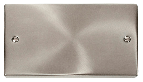 Click Deco 2 Gang Blank Plate VPxx061