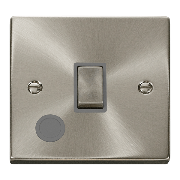 Click Deco 20A DP Switch with Flex Outlet Grey Inserts VPxx522GY